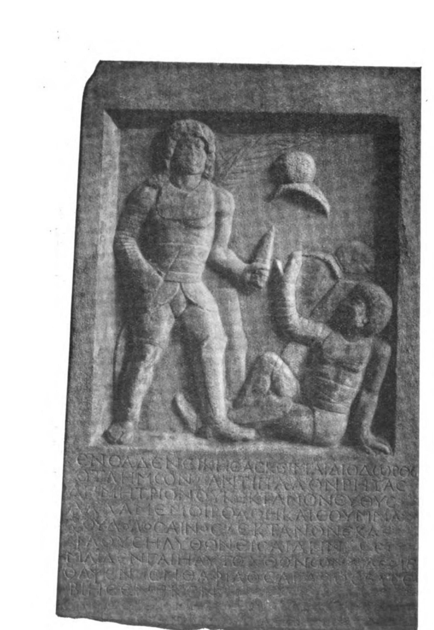 Amisoslu gladyatör Diodoros'un mezar steli