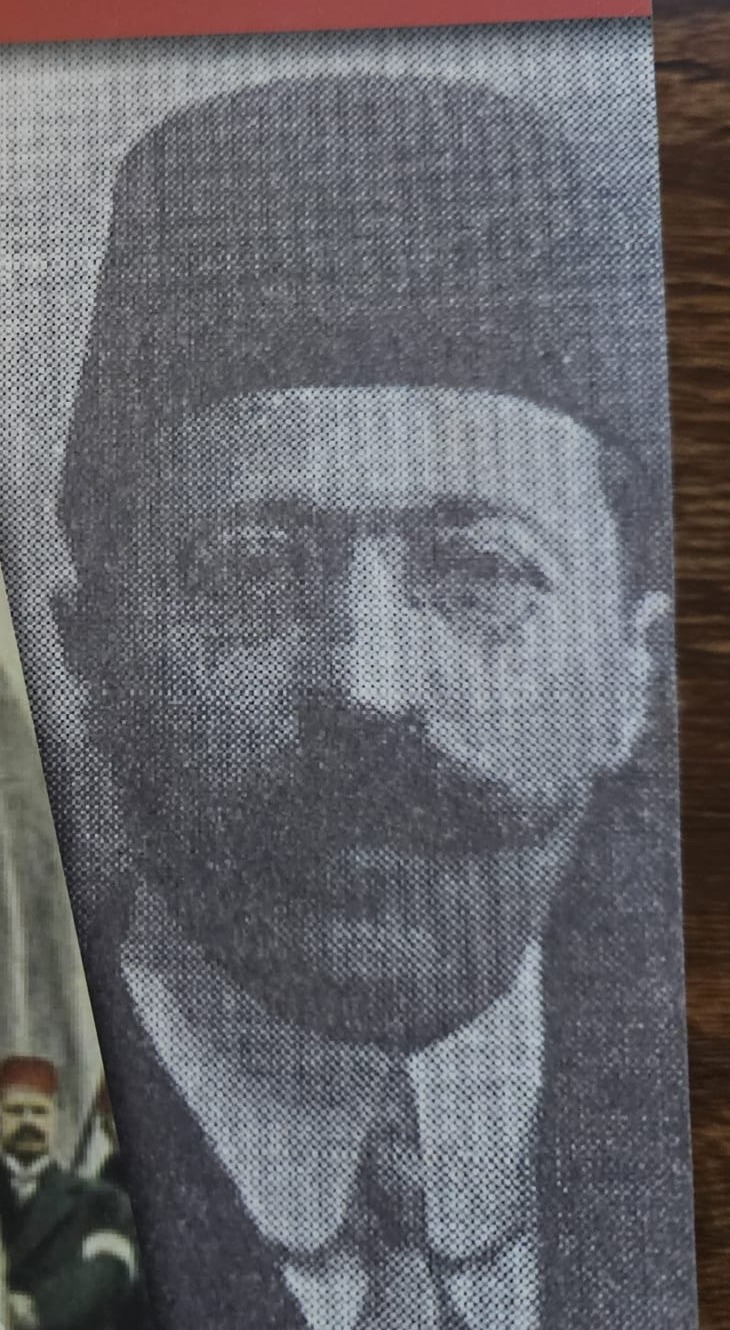 Emanuel Emanuelidi Efendi - İmparatorluğun Son Yılları kitap kapağındaki portre